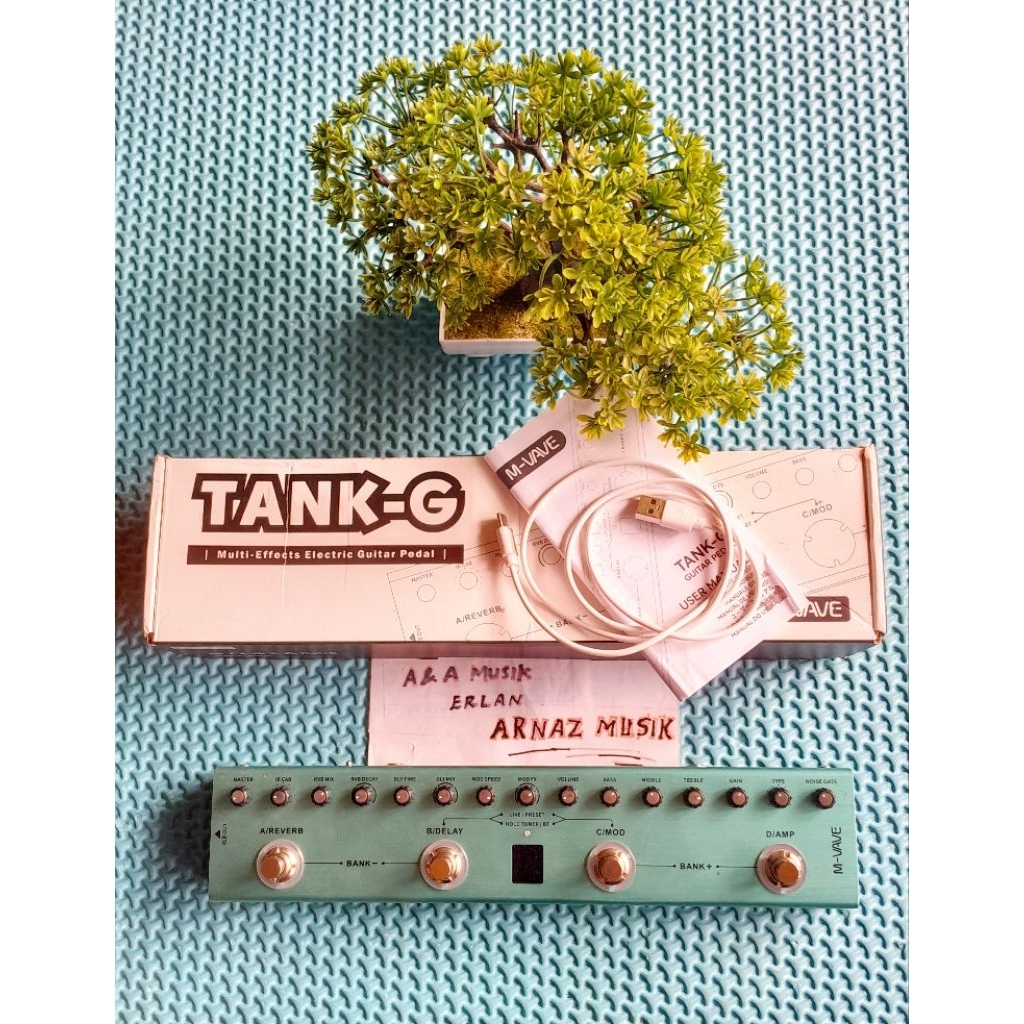efek gitar m-vave tank-g