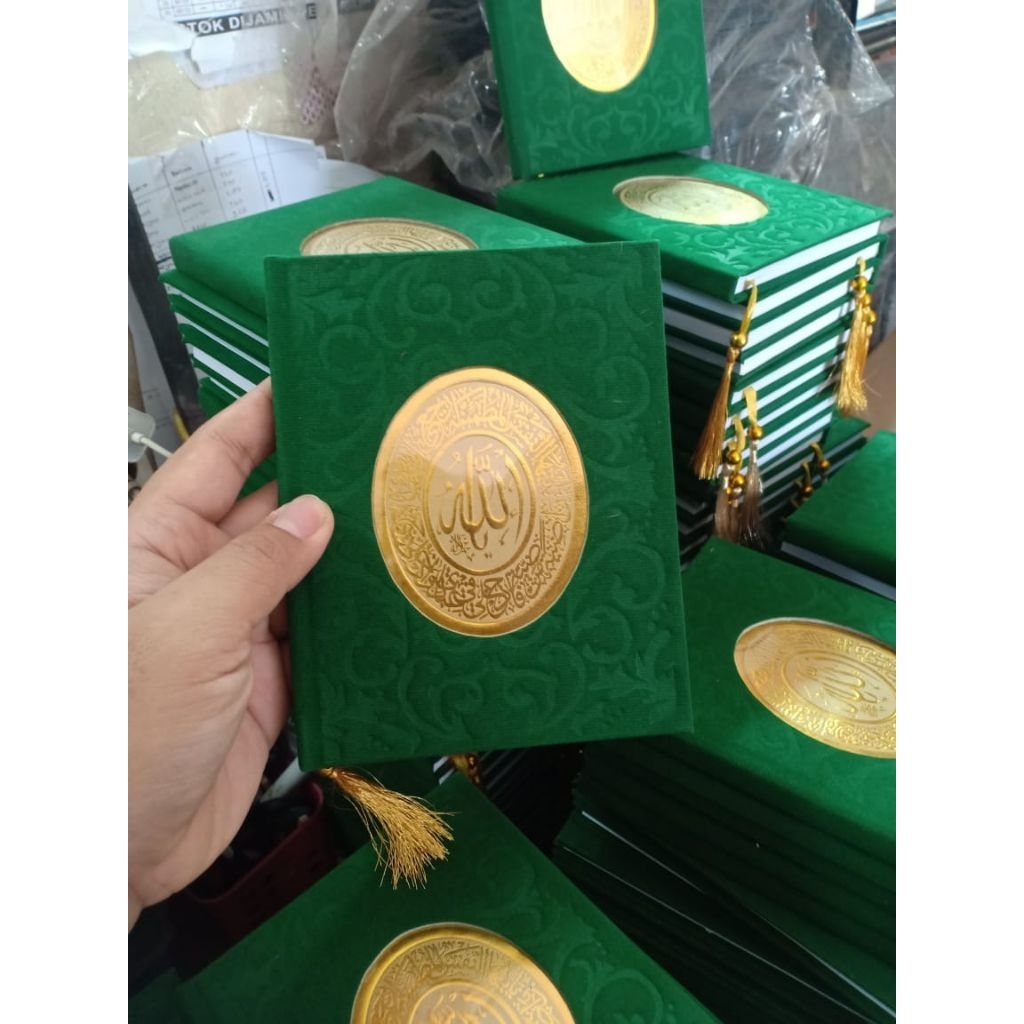 Yasin Bludru Buku Yasin Bludru Gratis Cetak Foto Almarhum Palembang