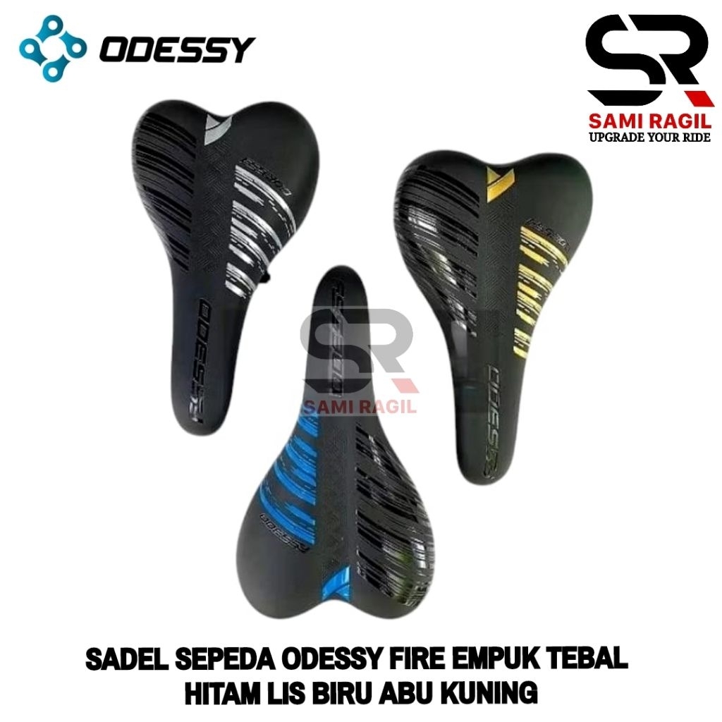 SADEL SEPEDA ODESSY FIRE MTB JOK SADDLE SEDEL SELI LIPAT BMX MINION MINITREX FEDERAL FIXIE EMPUK TEB