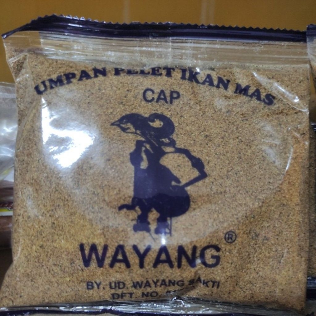 UMPAN PELET IKAN MAS WAYANG