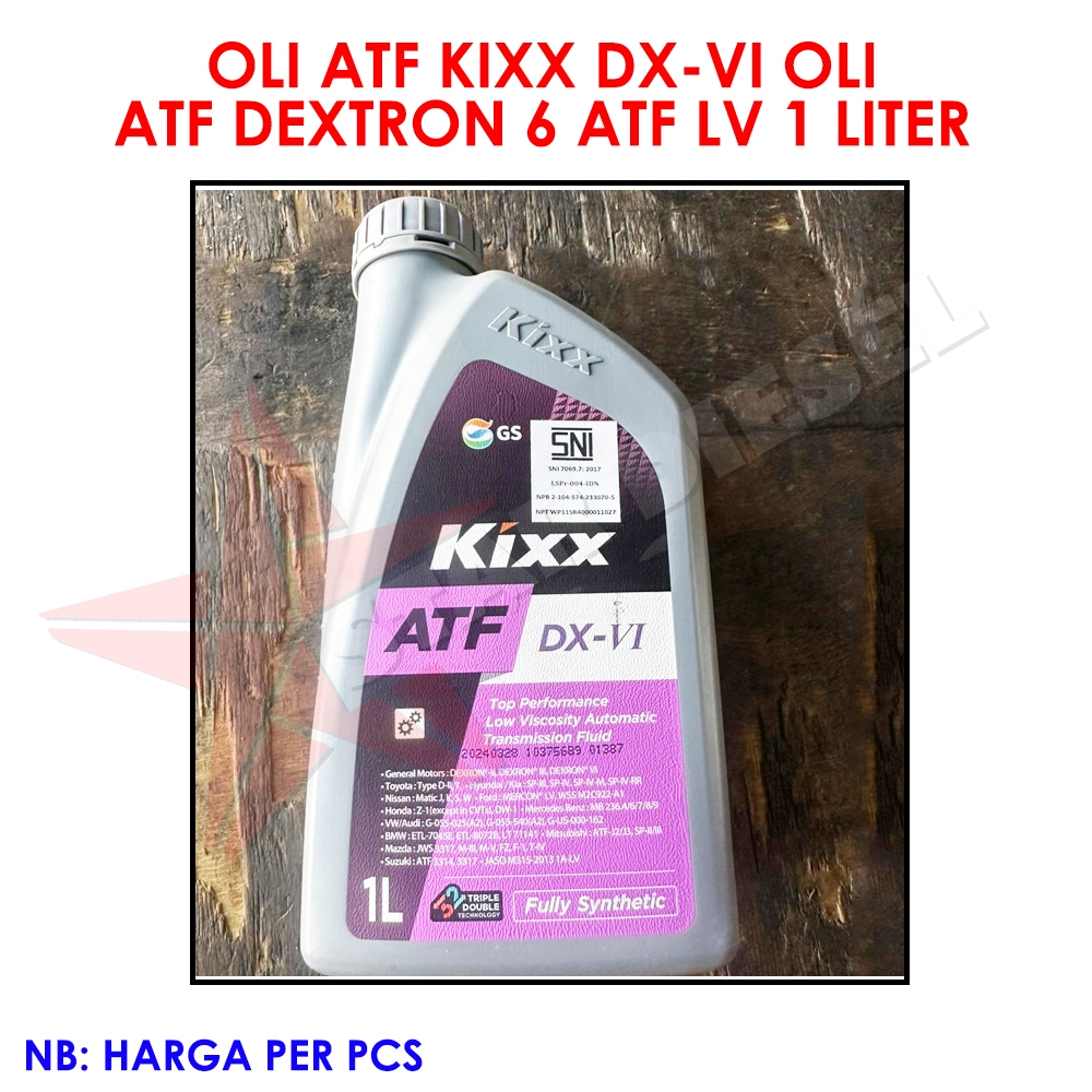 OLI ATF KIXX DX-VI OLI ATF DEXTRON 6 ATF LV 1 LITER