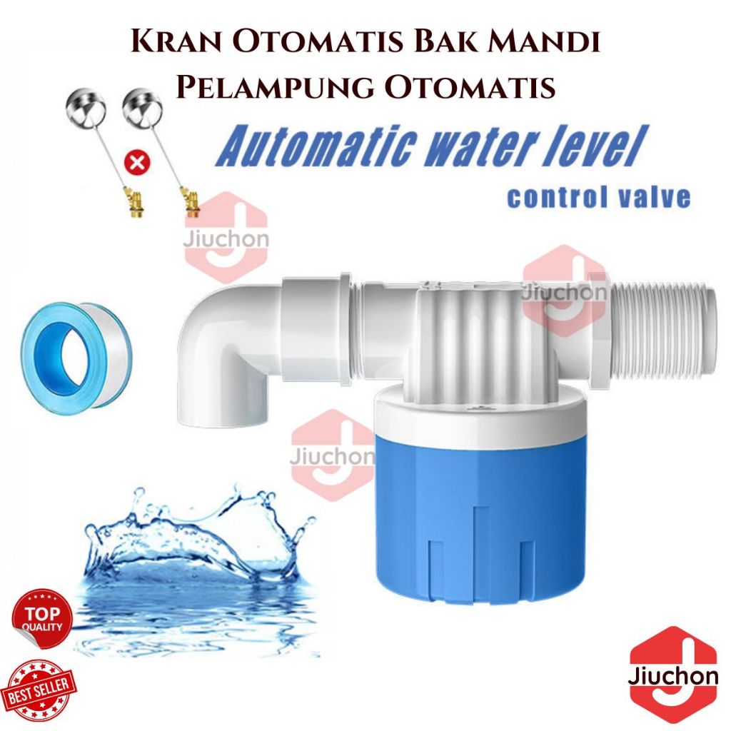 JICUHON Kran Otomatis Bak Mandi Pelampung Otomatis Untuk Toren dan Bak