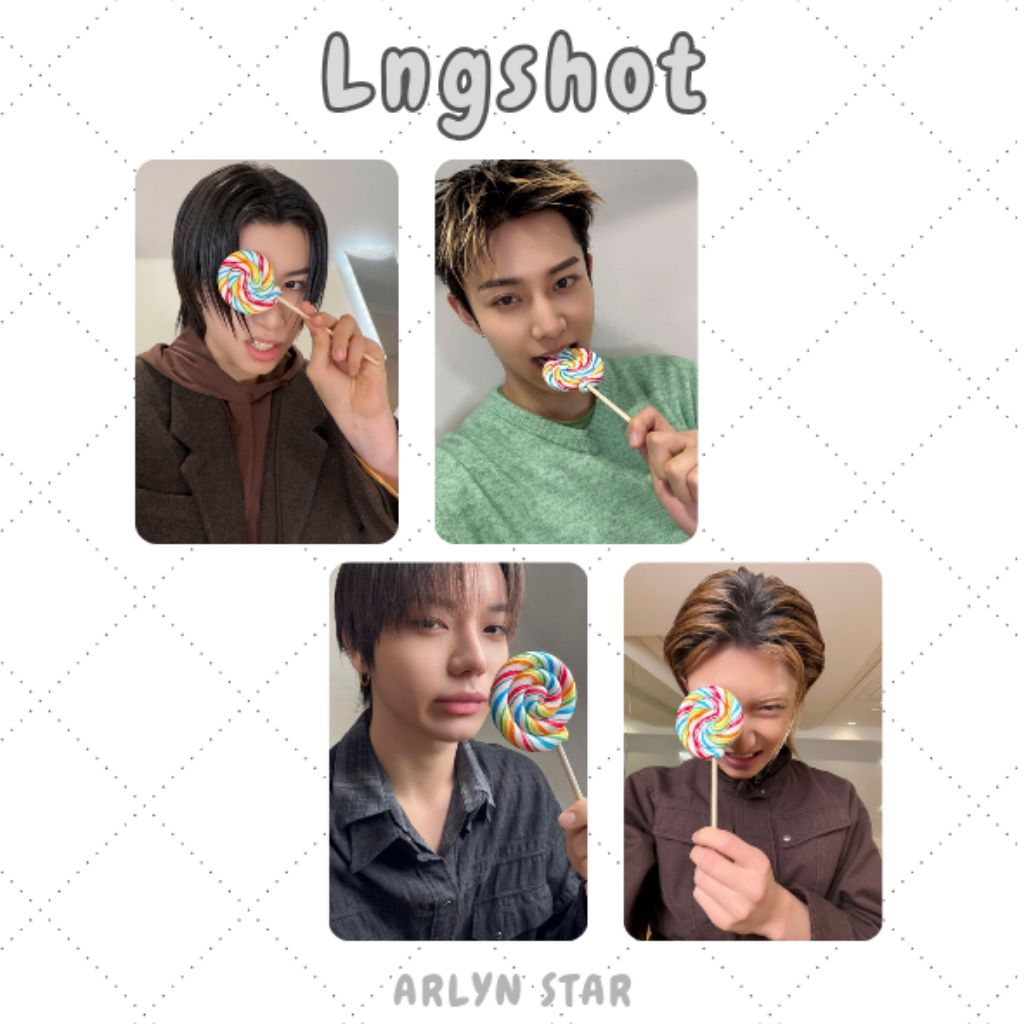 BISA COD [FREE GIFT] PHOTOCARD UNOFFICIAL || LNGSHOT || OHYUL RYUL WOOJIN LOUIS TERBARU POLAROID PC 