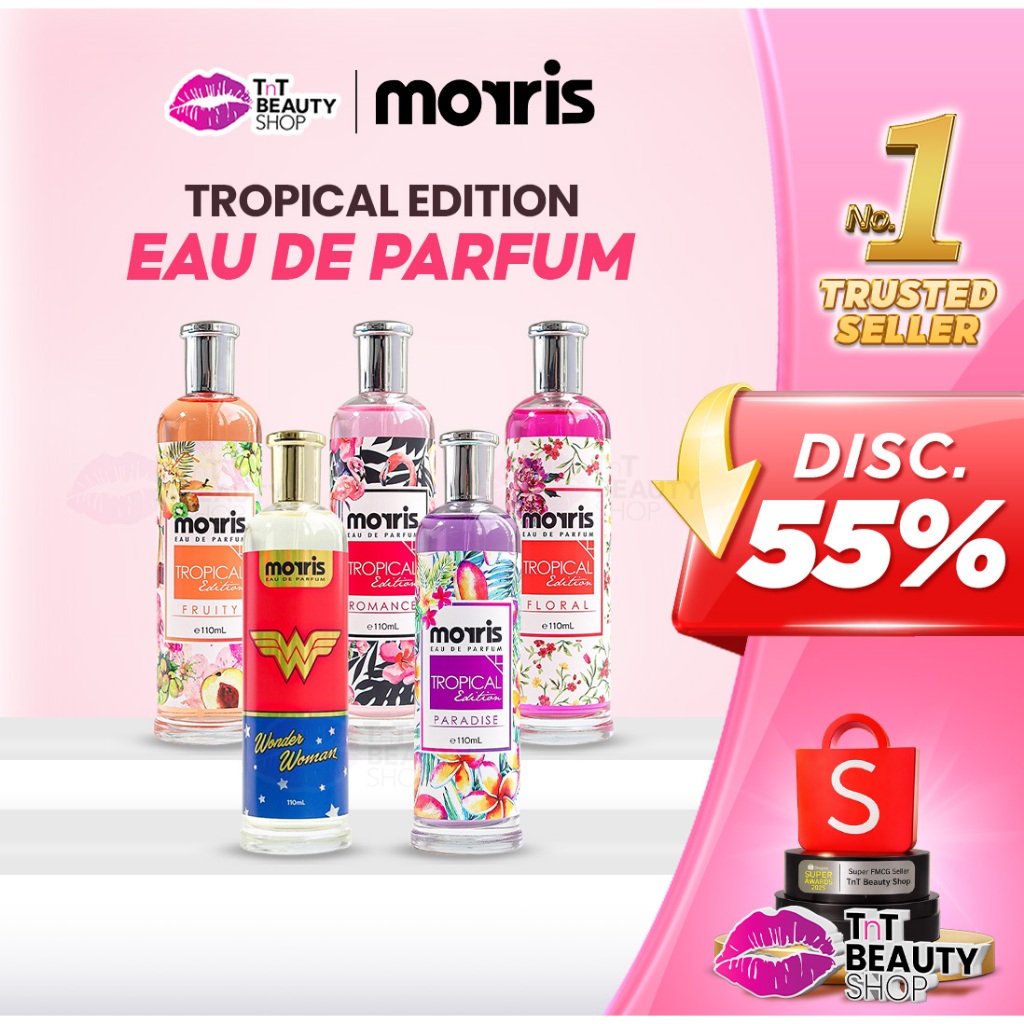 Morris Eau De Parfum Tropical Edition 110ml - EDP - Parfum Wanita | TnT Beauty Shop