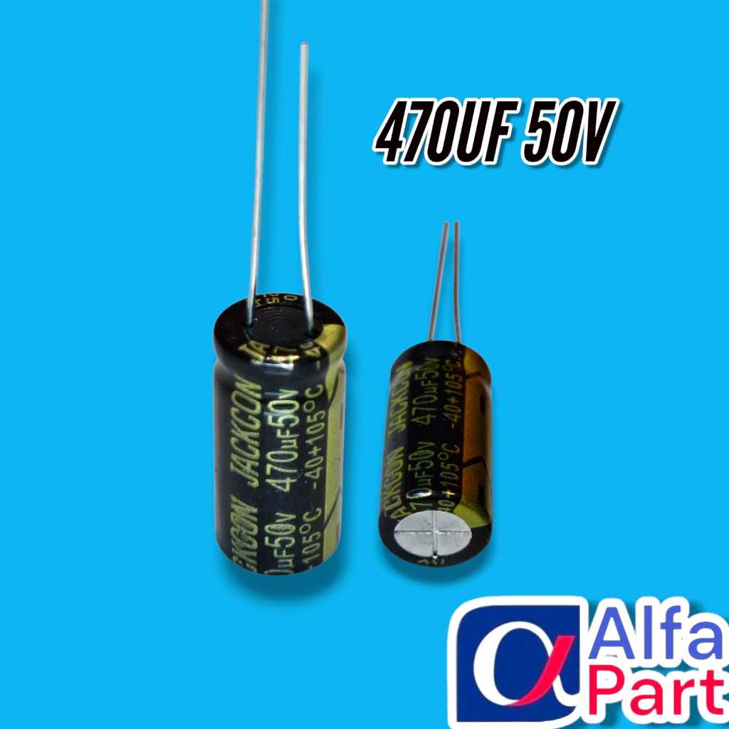 ELCO 470UF 50V ORIGINAL JACKCON