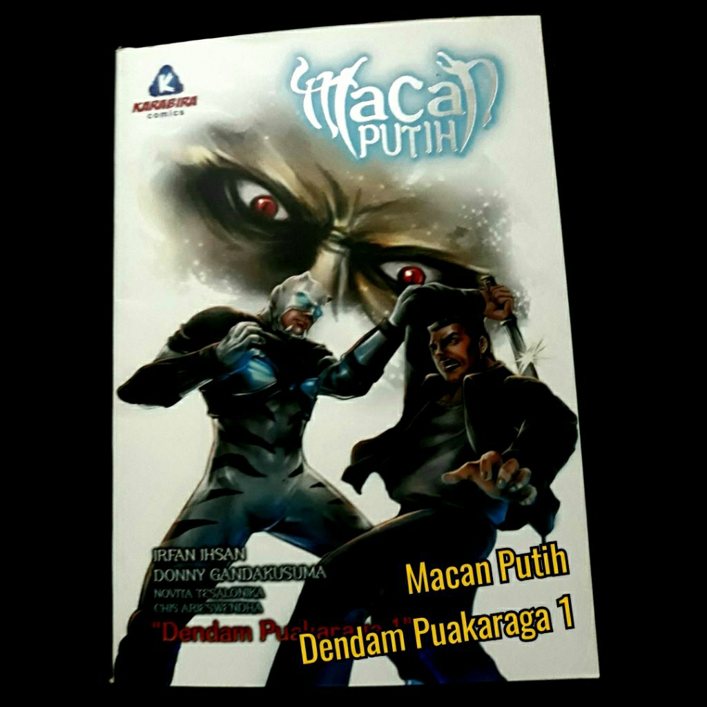 komik silat Indonesia MACAN PUTIH DENDAM PUAKARAGA 1