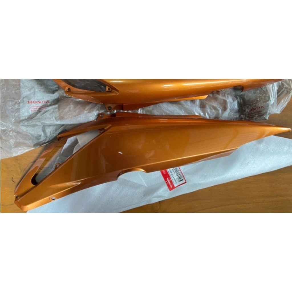 64420 KTM 850CSR COVER BODY SAMPING KIRI SUPRA X125 LAMA BATMAN ORANGE GOLD KIRI ORIGINAL AHM