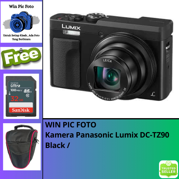 Kamera Panasonic Lumix DC-TZ90 Black / lumix tz 90 / tz90