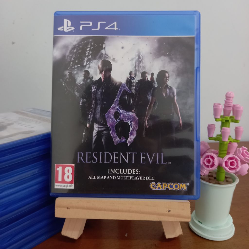 Ready BD Kaset PS4 Resident Evil 6 - Second/Bekas