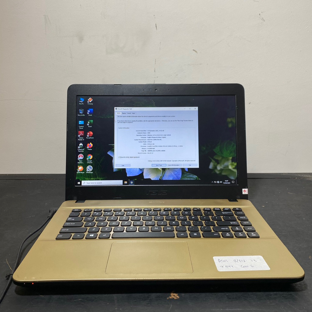 Asus X441  SSD Laptop 14 Inch Win10 FREE TAS/MOUSE