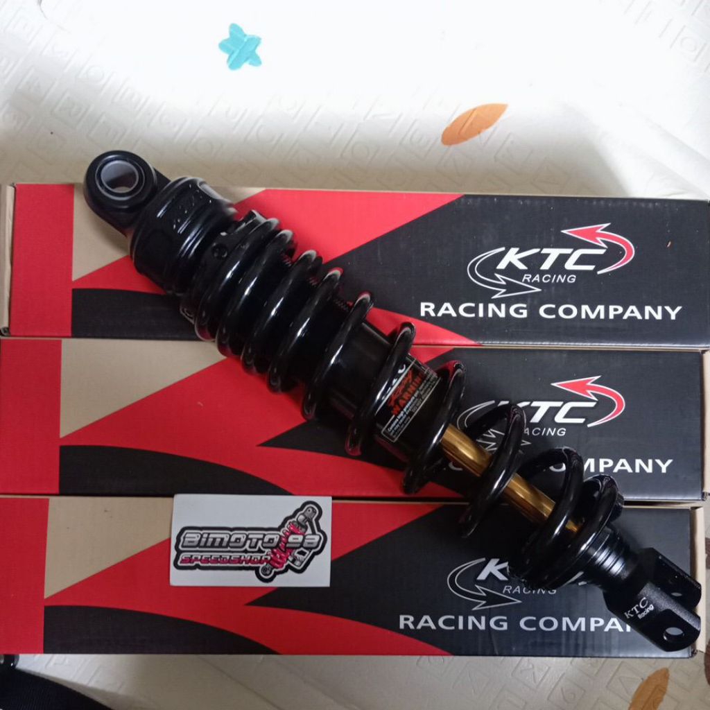 Shock Ktc Razor Hitam As gold 300mm Mio Sporty Mio Smile Beat Mio Soul
