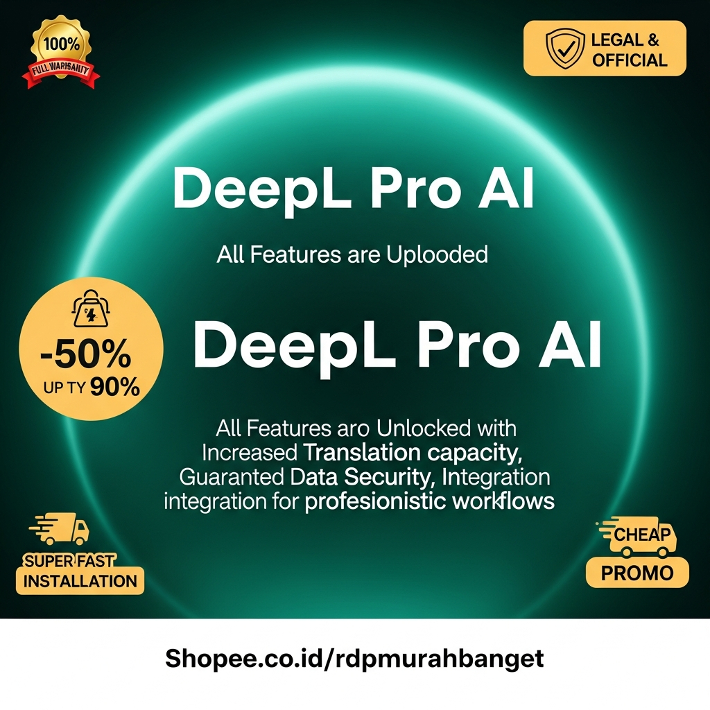 DeepL Pro Full Garansi