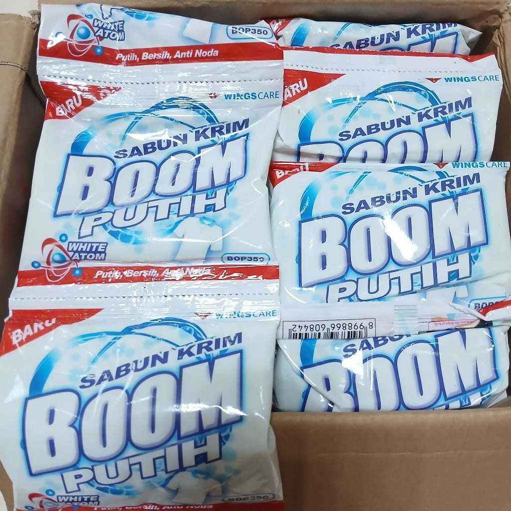 [ISI 10 PCS] BOOM SABUN COLEK BOOM COLEK 85 GRAM BOP350 SABUN WINGS KEMASAN SACHET ECERAN BOOM SABUN