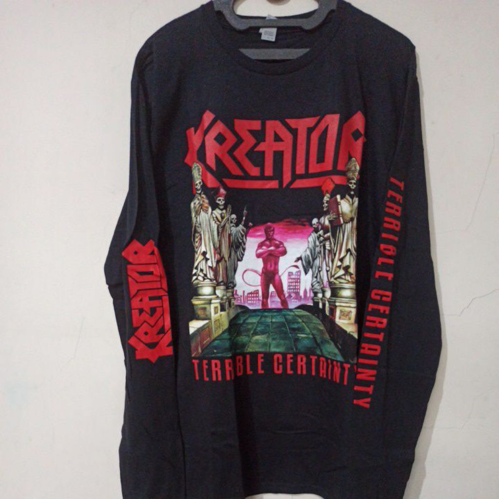 kaos long sleeve KREATOR terrible certainty official