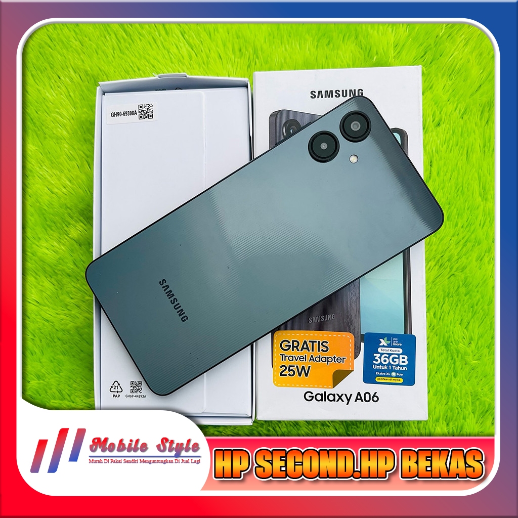 Samsung A06 4G Ram 4/64GB | Ram 4/128GB | 6/128GB Second Mobile Style Store