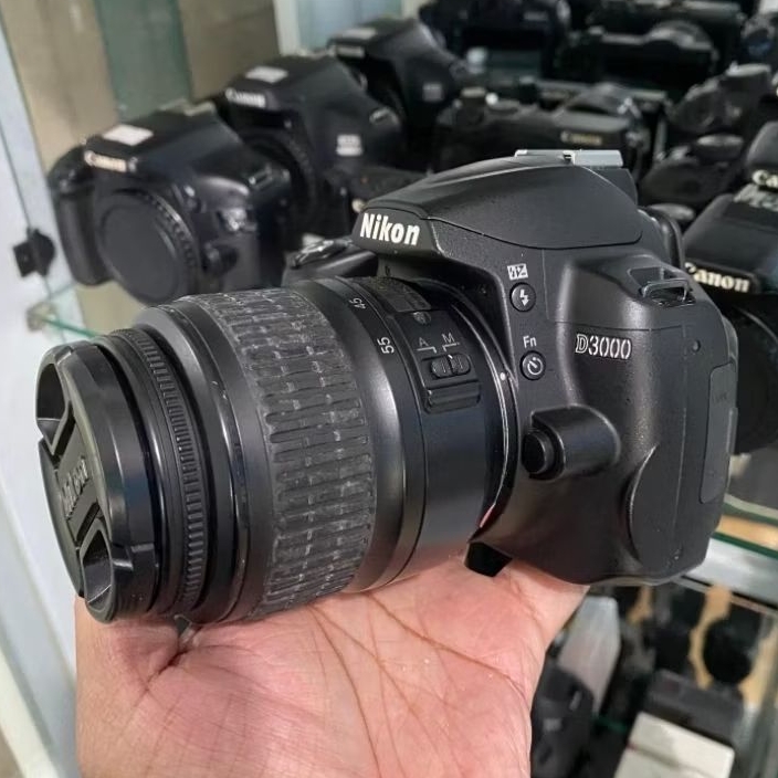 Nikon D3000 Vignet tipis mulus