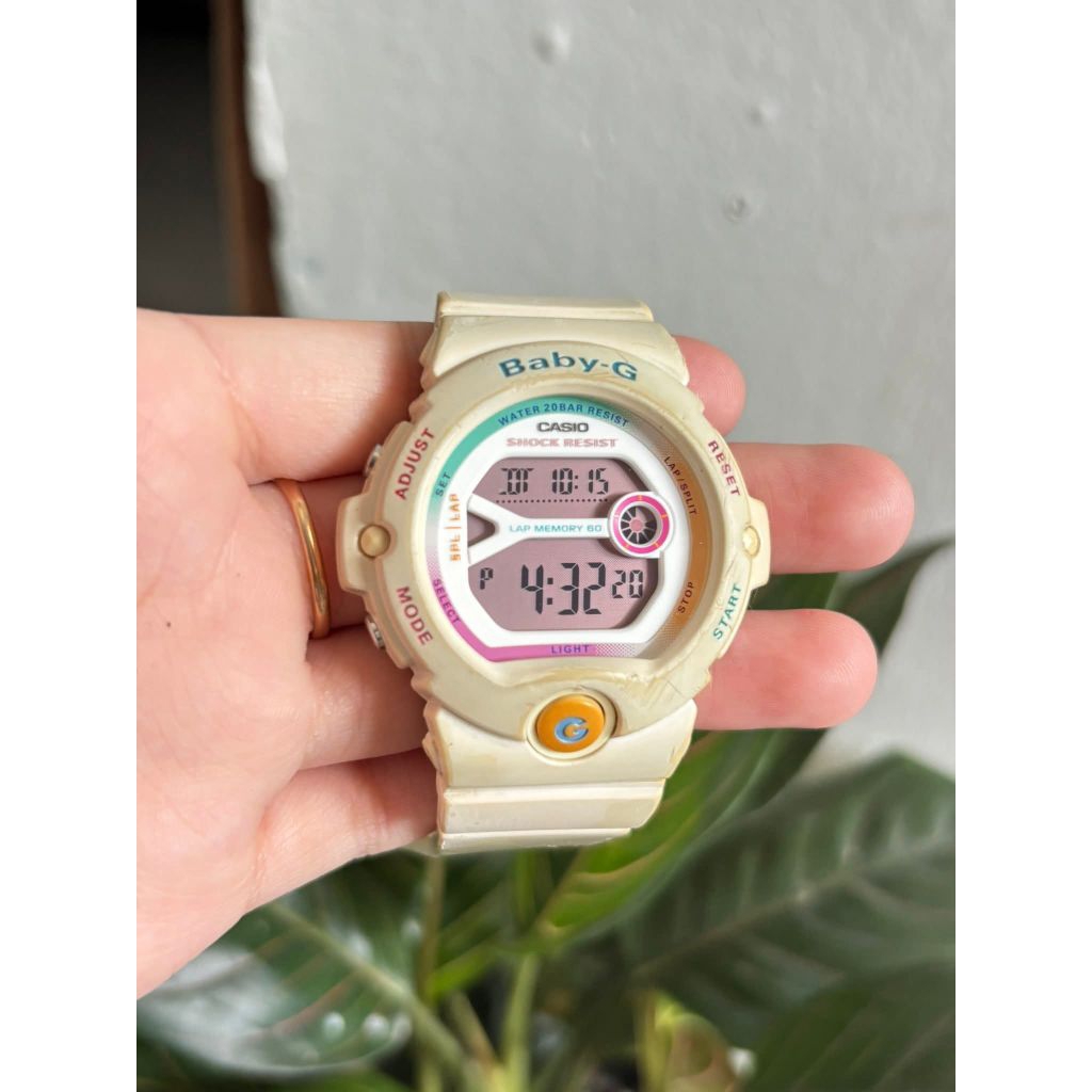 JAM TANGAN SECOND ORIGINAL CASIO BABY G BG-6903 WHITE.