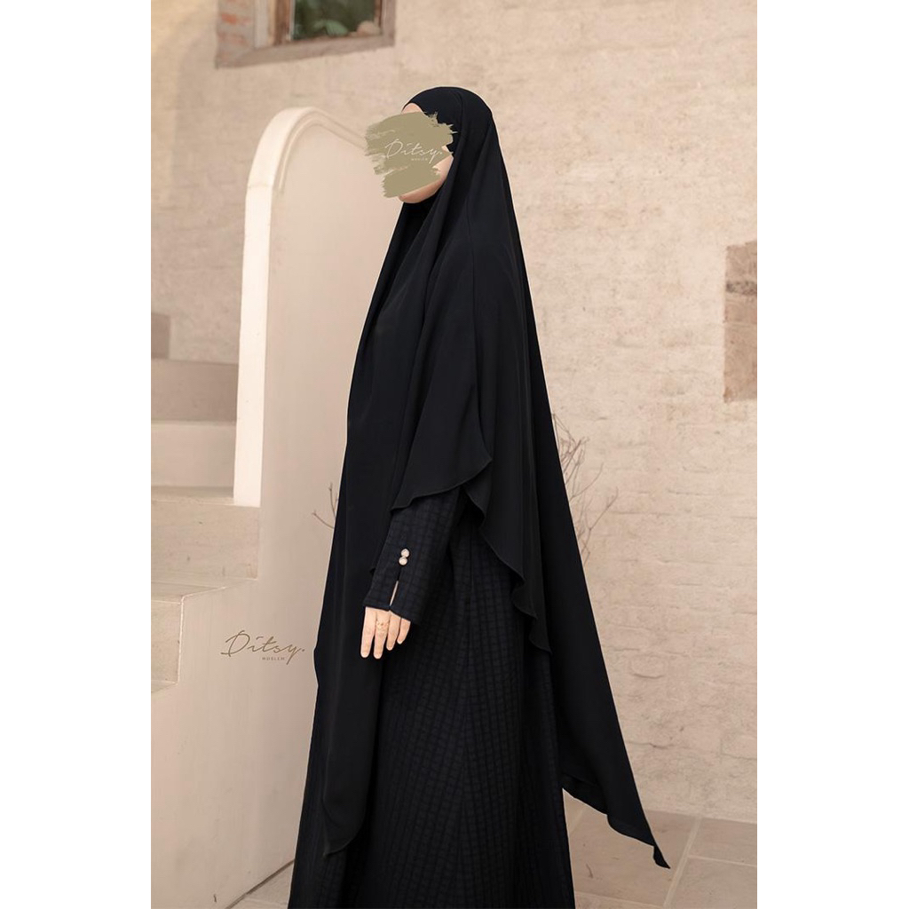 NWT FK Shaida Jetblack Maira Reg Ditsy Moslem