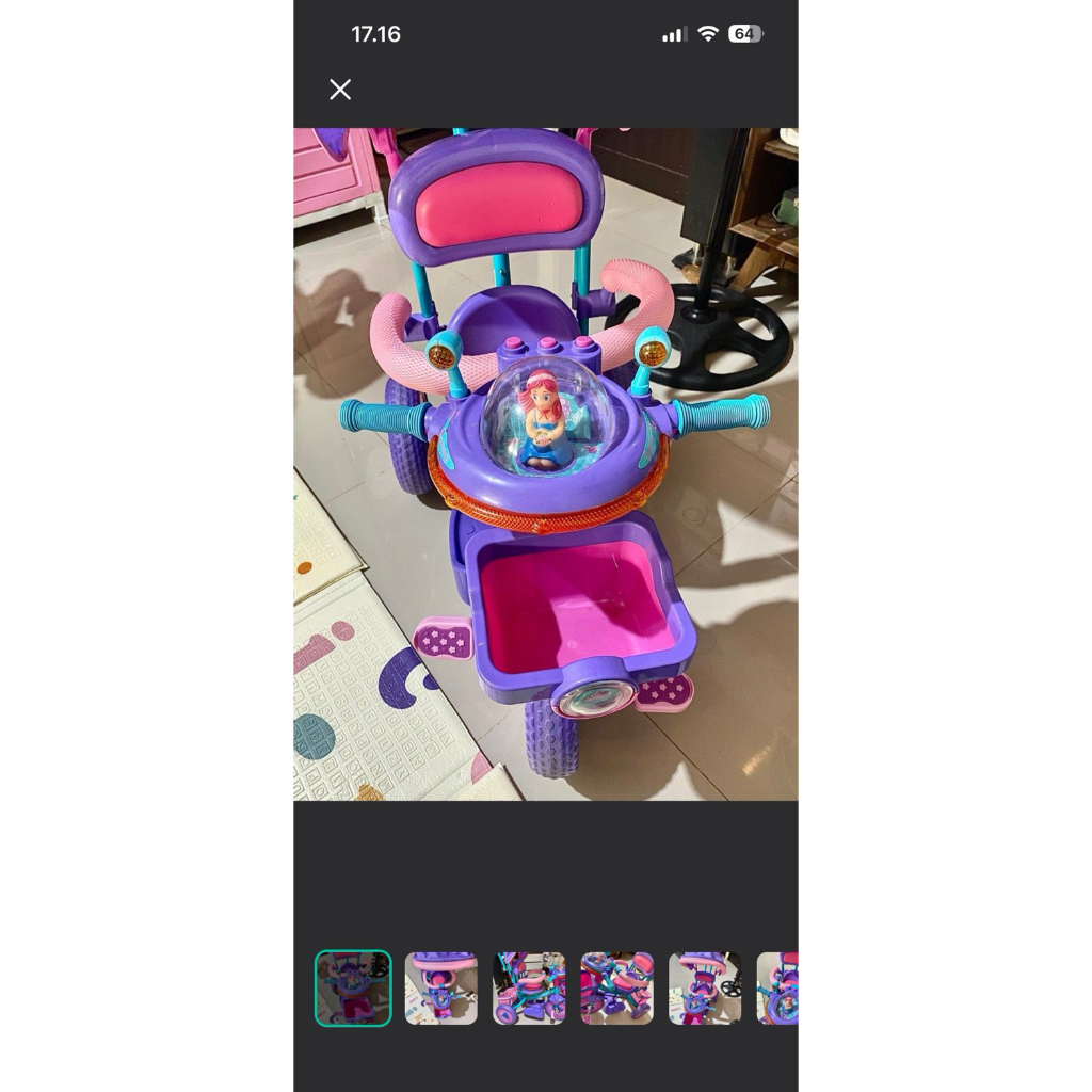 sepeda anak roda tiga pacific