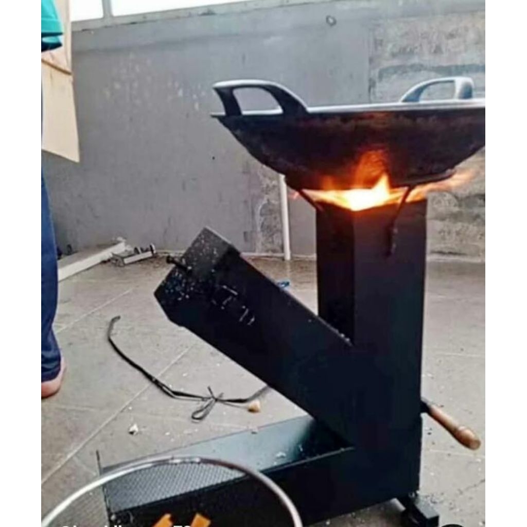 kompor portabel bahan bakar kayu