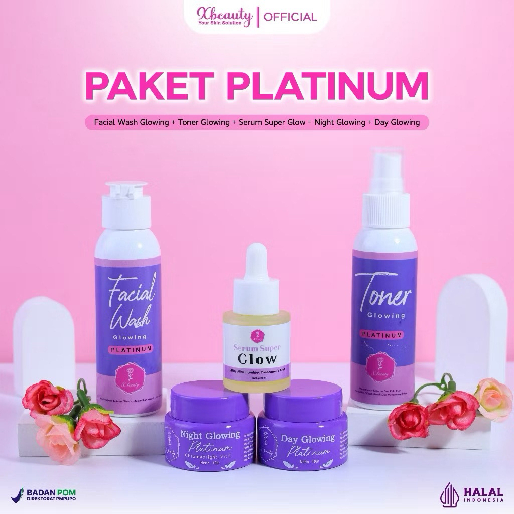PAKET PLATINUM BPOM XBEAUTYSKIN