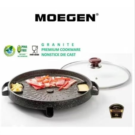 Moegen Bulgogi Pan 32 Cm / Alat panggangan Steak Yakiniku Pan