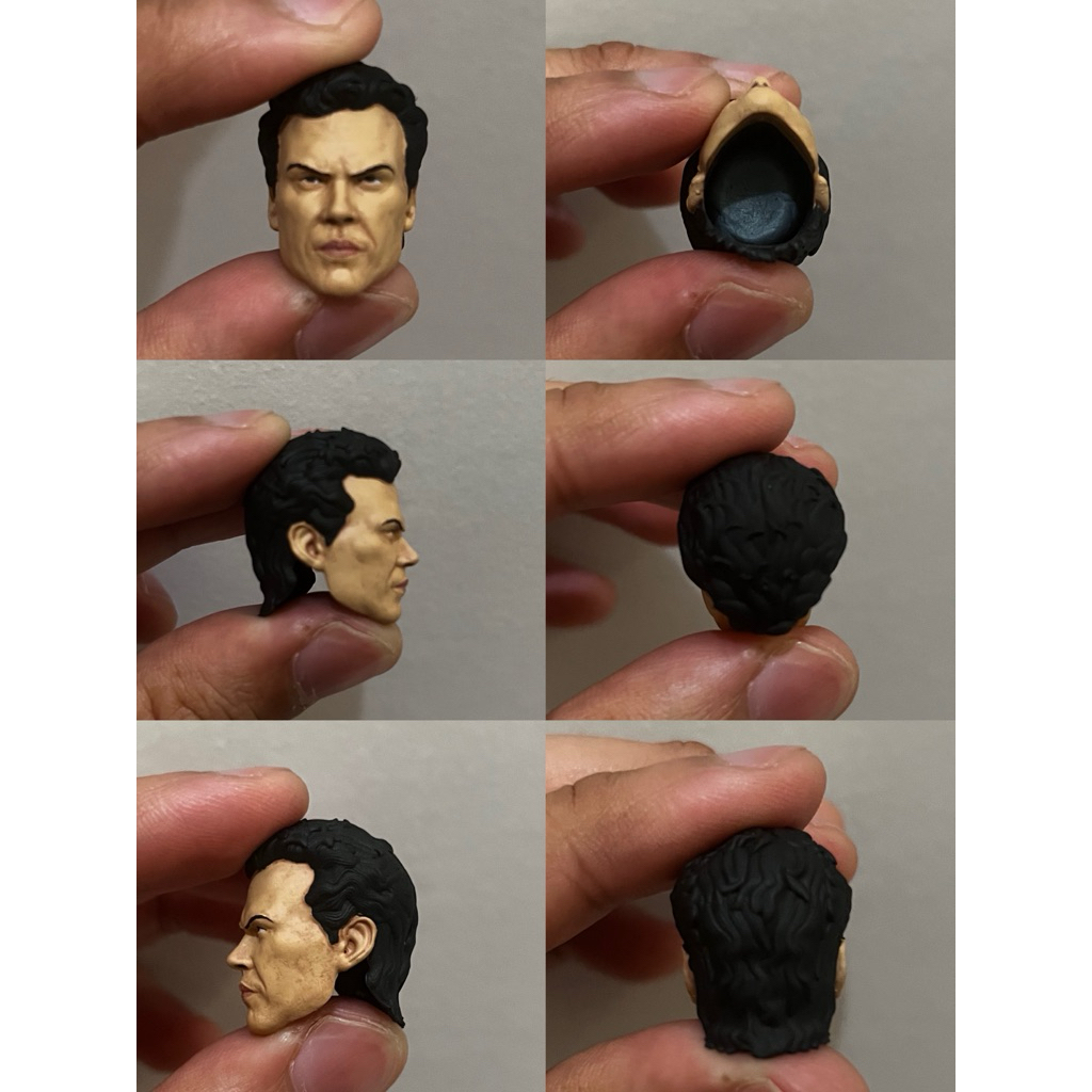 Head Sculpt - Custom Bruce Wayne (Michael Keaton) - Batman [KITBASH 1/12]
