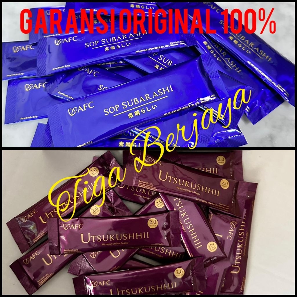 SACHET ECER 1/2 BOX SOP Subarashi Gold NEW Utsukushhii Utsu Gold Hikari SACHET ECER Sop100 Original 