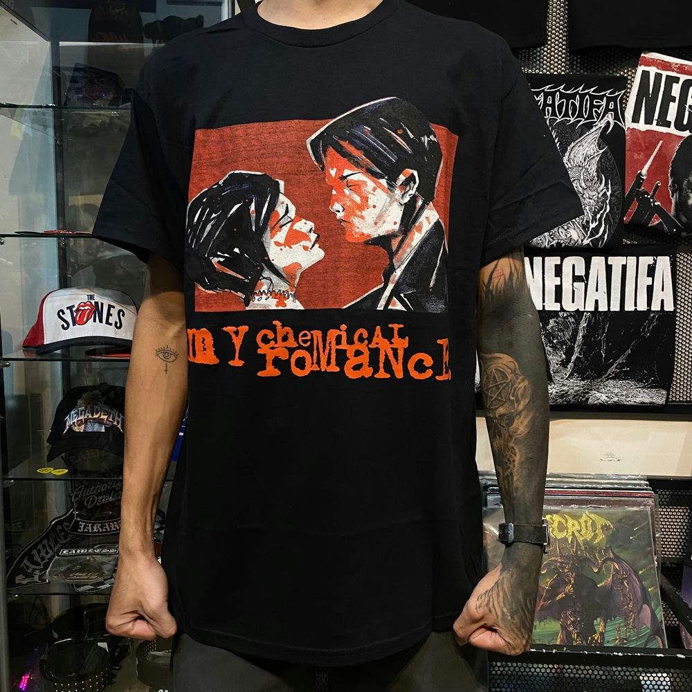 T-SHIRT Band Official MY CHEMICAL ROMANCE - THREE CHEERS IMPORT