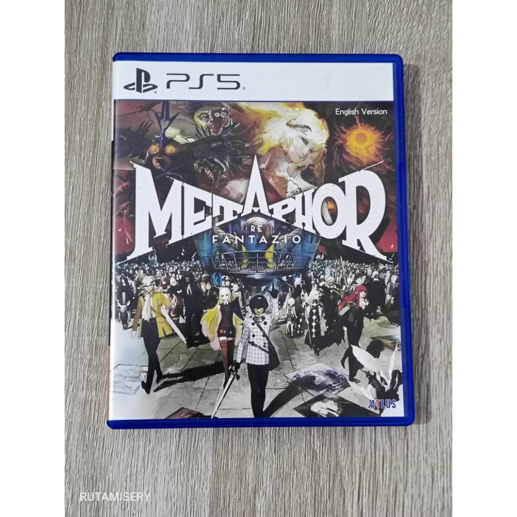 Metaphor re Fantazio kaset bd ps5