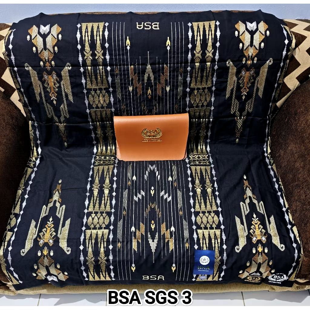 Sarung BSA SGS (Songket Gunung Super) Full Songket
