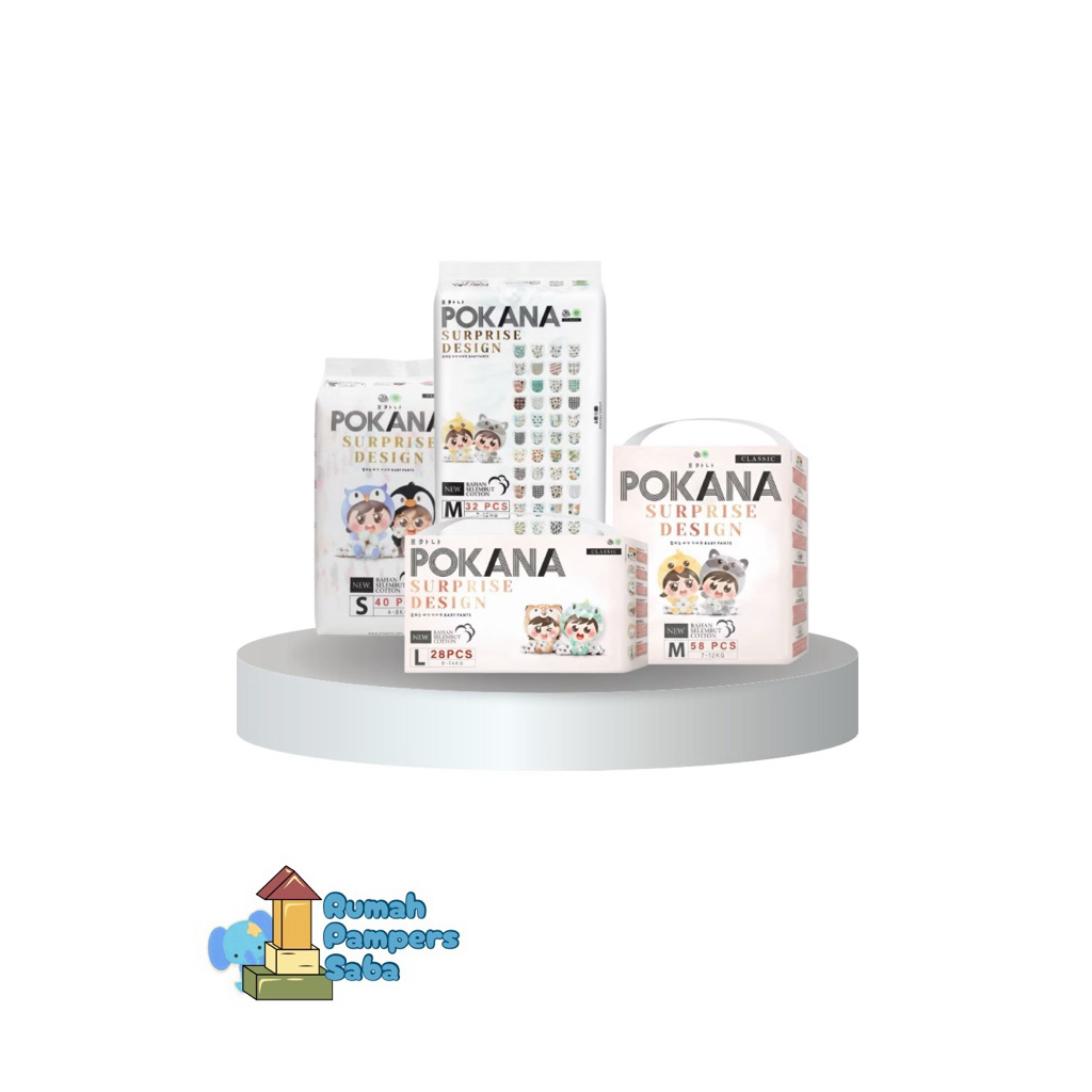 POKANA Surprise Design S40-M32-M58-L28