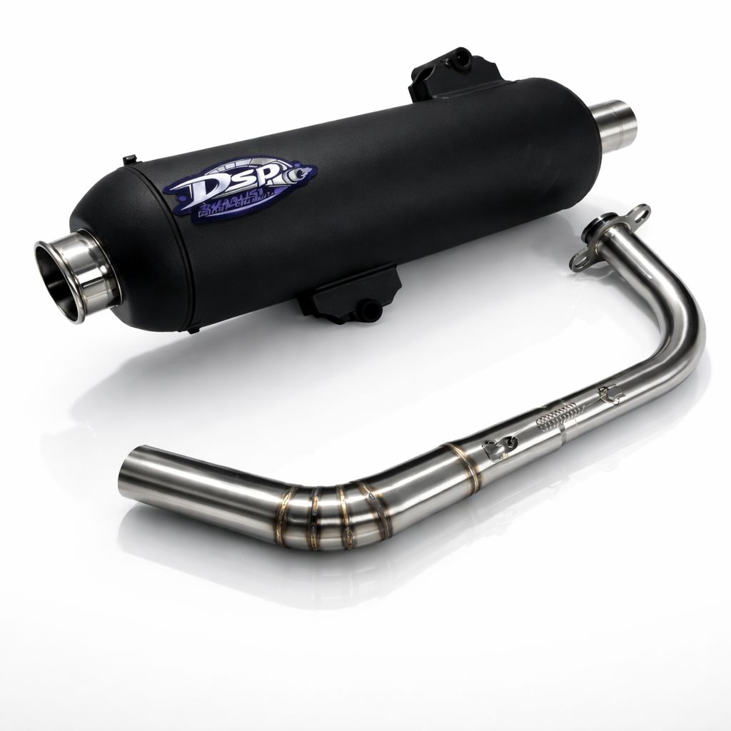 Knalpot Motor Luster Avolution V1 DSP Leher Semi Cacing 28-32mm PNP Beat Vario Mio NMAX PCX Aerox Ba