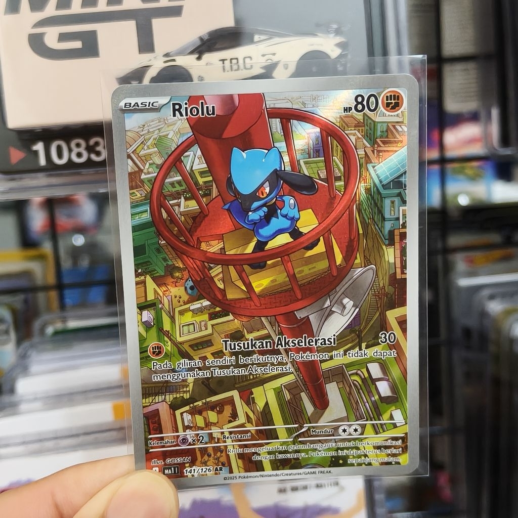 Pokemon Riolu AR 141/126 - Kartu Pokemon Indonesia