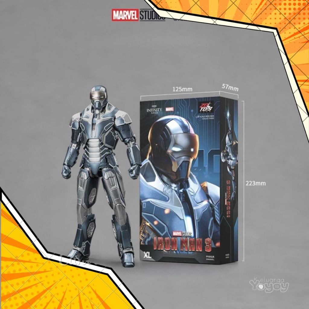 ZD TOYS IRONMAN MARK 40 (BARU)