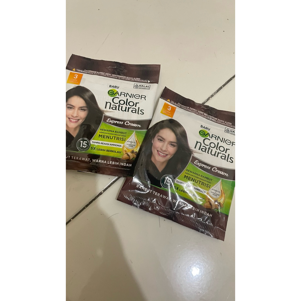 garnier cat rambut dark brown