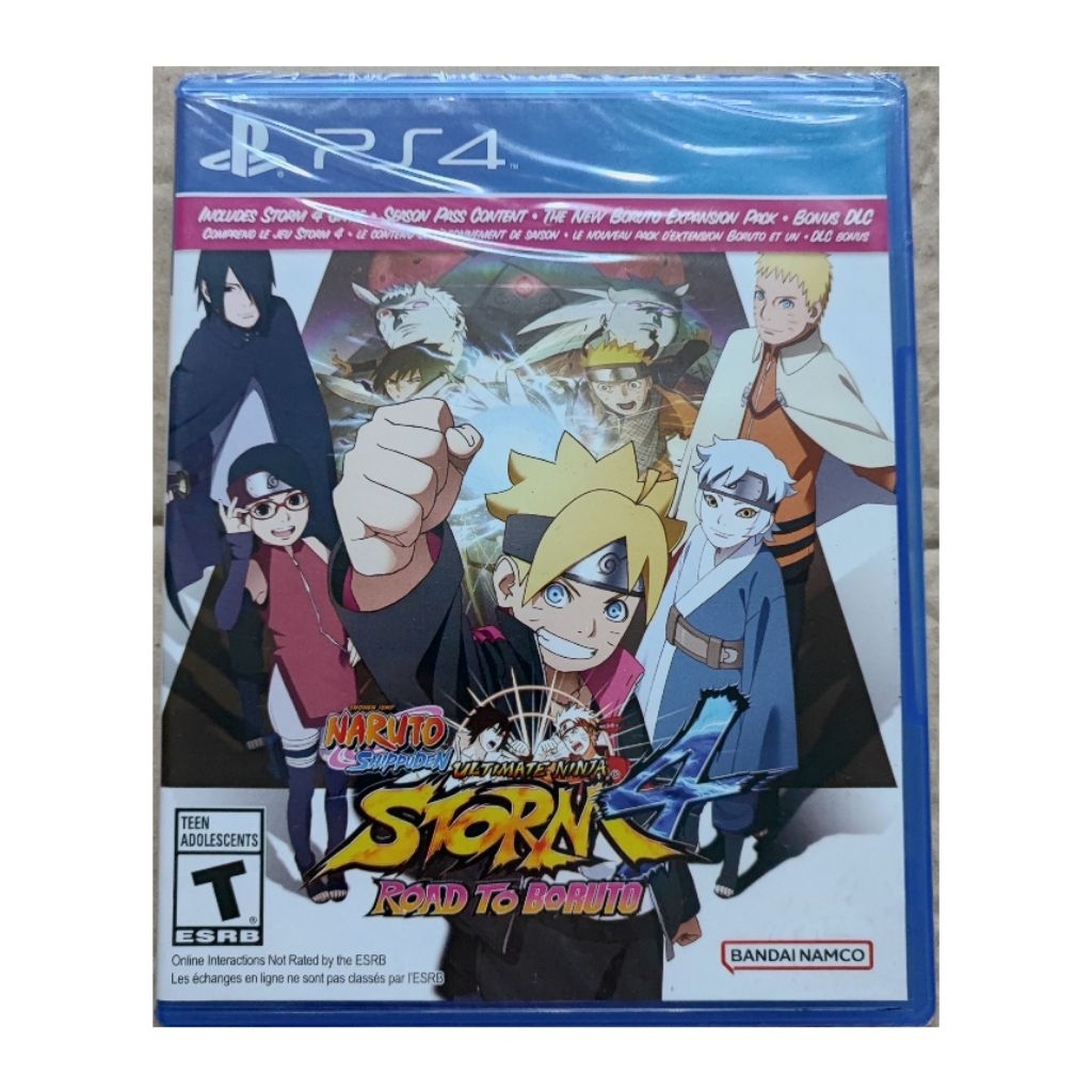 BD Kaset PS4 Naruto Shippuden Ultimate Ninja Ninja Storm 4 Road to Boruto