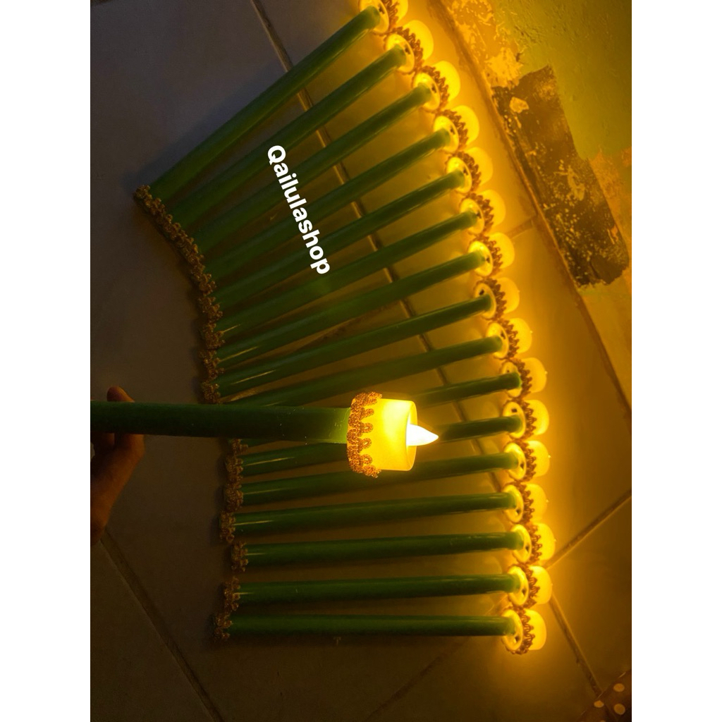 Lampu obor elektrik // Lampu LED obor untuk pawai