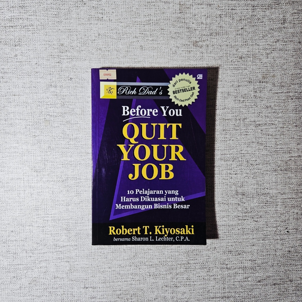 Buku Before You Quit Your Job: Robert T Kiyosaki