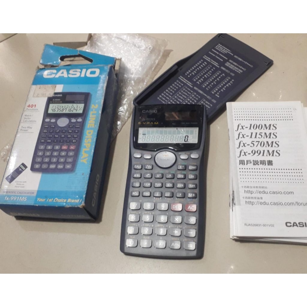 CASIO fx-991MS warna hitam