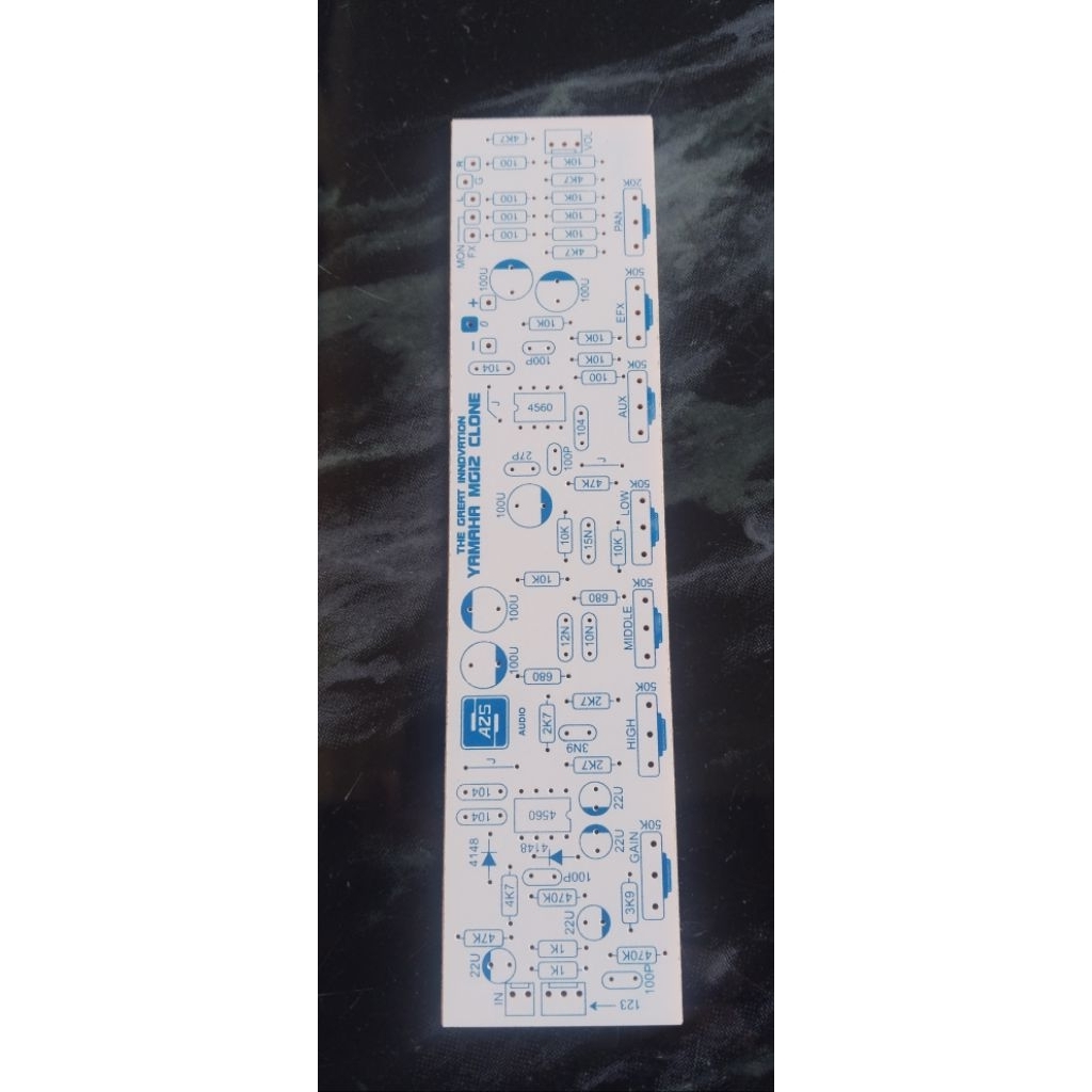 PCB Mixer 7 Potensio Clone YAMAHA MG12 SH-997