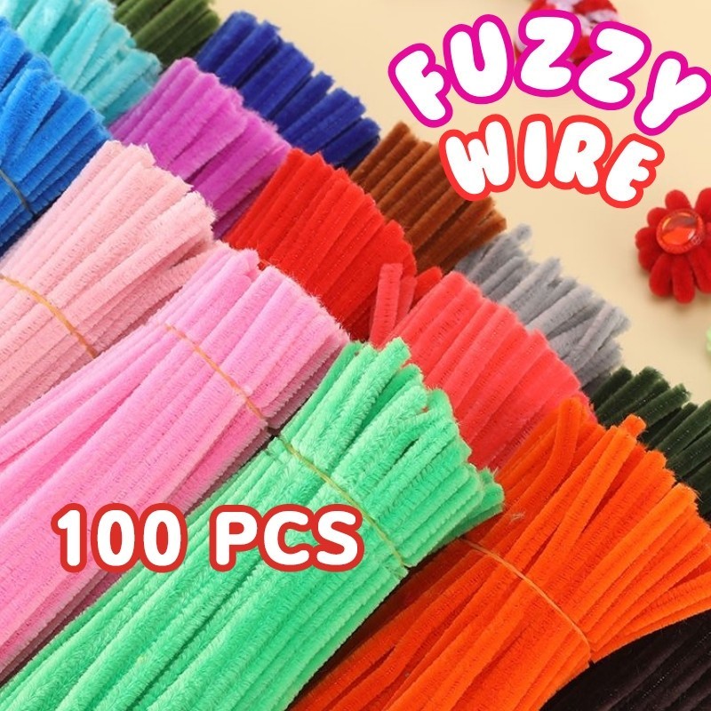 100pcs kawat bulu mercy PREMIUM GEMBUL pipe cleaner gembul