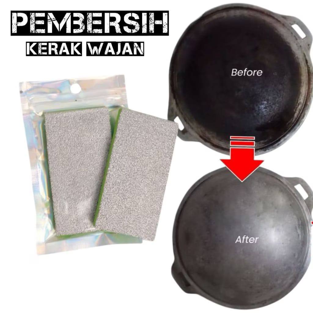 Sabut Gosok Dapur | Pembersih Wajan dan Panci Gosong