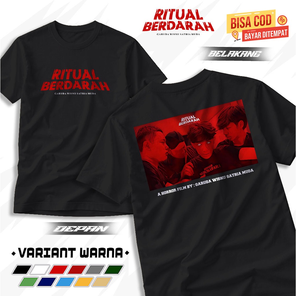 KAOS DEWASA KAOS GARUDA WISNU RITUAL BERDARAH BAJU GARUDA WISNU TERBARU