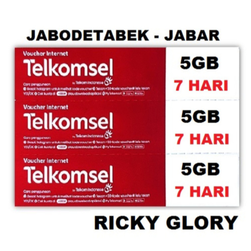 VOUCHER TELKOMSEL 5GB 7HARI