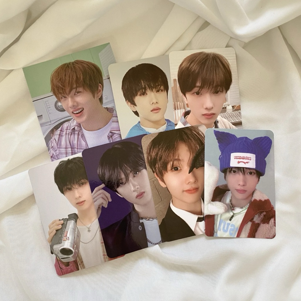 Photocard PC Official Jisung Laundry Tincase, Jisung Seasons Greetings 2023, 2026 NCT Dream, Univers