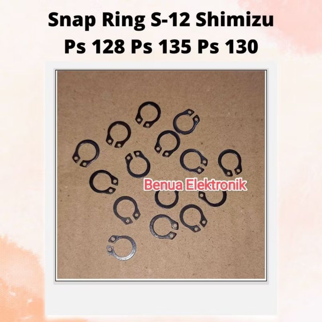 Sale SNAP RING SHIMIZU PS 128 - PS 135 - PS 130 POMPA AIR