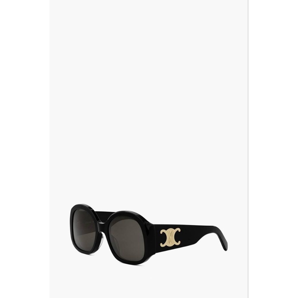 CELINE Sunglasses in Shiny Black with Celine Logo