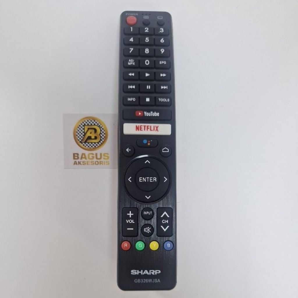 REMOT REMOTE ANDROID TV SHARP GB326WJSA