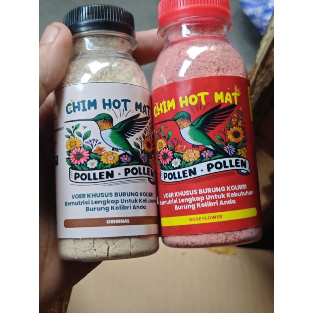 VOER PELET HALUS BURUNG SOGON KONIN SUNBIRD KOLIBRI CHIM HOT MAT SEPERTI VOER VIETNAM VOER PROTEIN